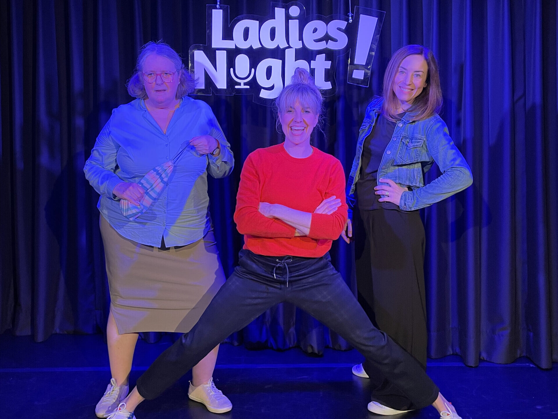 Rotations Theater Lennep Hildegart Scholten Nora Boeckler Alexia von Wismar Ladies Night